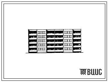 Фасады Типовой проект 88-020/1 Пятиэтажная рядовая с торцовым окончанием блок-секция на 30 квартир (двухкомнатных 2Б — 10, трехкомнатных 3Б — 20). Для строительства во IIВ климатическом подрайоне Белорусской ССР.