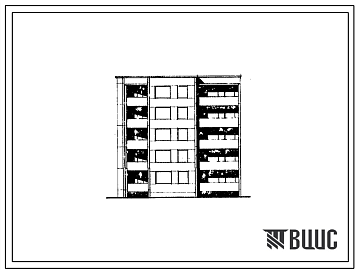 Фасады Типовой проект 88-021/1 Пятиэтажная торцовая блок-секция на 15 квартир (левая) (однокомнатных 1Б — 5, двухкомнатных 2Б — 5, трехкомнатных 3Б — 5). Для строительства во IIВ климатическом подрайоне Белорусской ССР.