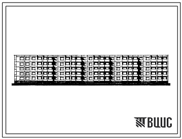 Фасады Типовой проект 1-464ЛИ-А16Л Пятиэтажный пятисекционный дом на 75 квартир (однокомнатных – 15, двухкомнатных – 35, трехкомнатных – 20, четырехкомнатных 5). Секционный дом для строительства во 2В климатическом подрайоне Литовской ССР