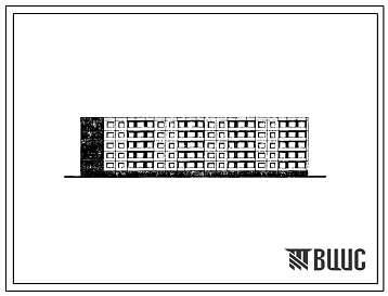 Фасады Типовой проект 1-464ЛИ-К17/2Л Пятиэтажный четырехсекционный дом на 60 квартир (однокомнатных – 5, двухкомнатных – 35, трехкомнатных – 15, четырехкомнатных – 5). Для строительства во 2В климатическом подрайоне Литовской ССР
