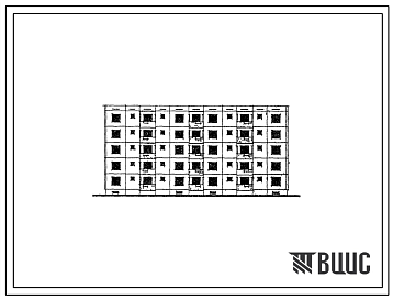 Фасады Типовой проект 69-015С Пятиэтажная блок-секция на 20 квартир (двухкомнатных 10, трехкомнатных - 5, пятикомнатных 5). Для строительства в г.Алма-Ате в районах сейсмичностью 9 баллов.