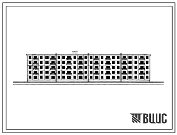 Фасады Типовой проект 1-480А-32П Пятиэтажный четырехсекционный крупнопанельный жилой дом на 60 квартир.