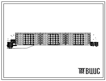 Фасады Типовой проект 111-96-26 5-этажный 6-секционный дом на 89 квартир 1Б.2Б.3А  унифицированный для трех инженерно-геологических условий строительства на основе блок -секций. Для строительства во 2 и 3 климатических районах УССР