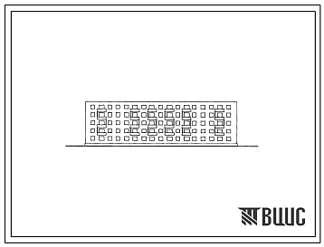 Фасады Типовой проект 1К-308В-1/67 Пятиэтажный трехсекционный жилой дом на 45 квартир (без подвала). (Однокомнатных  5, двухкомнатных  5, трехкомнатных  25, четырехкомнатных  10).