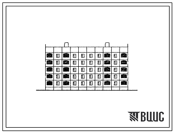 Фасады Типовой проект 105-088с.84 Блок-секция 5-этажная 20-квартирная 3Б.4Б-4Б.3Б рядовая с торцевыми окончаниями. Шаг поперечных стен 3,6 м. Для строительства в 3 климатическом районе Киргизской ССР сейсмичностью 9 баллов.
