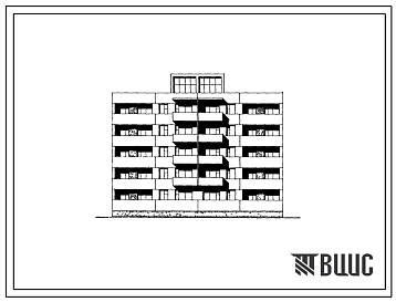 Фасады Типовой проект 72-010с Пятиэтажная блок-секция рядовая правая на 19 квартир (однокомнатных 1А-5; двухкомнатных 2А-4; четырехкомнатных 4Б-4; пятикомнатных 5Б-6). Для строительства в 1А климатическом подрайоне Тувинской АССР сейсмичностью 7 и 8 баллонов