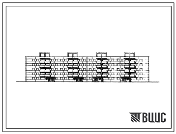 Фасады Типовой проект 111-72-4с 5-этажный крупнопанельный 4-секционный 80 квартирный (однокомнатных 1А-4, 1Б-20, двухкомнатных Б-20, трехкомнатных 3Б-26, четырехкомнатных 4Б-10) жилой дом для строительства в 1А климатическом подрайоне Тувинской АССР в районах се