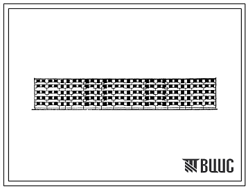 Фасады Типовой проект 1-468А-22 Пятиэтажный шестисекционный крупнопанельный жилой дом на 80 квартир с наружными сенами из ячеистого бетона двухрядной разрезки.