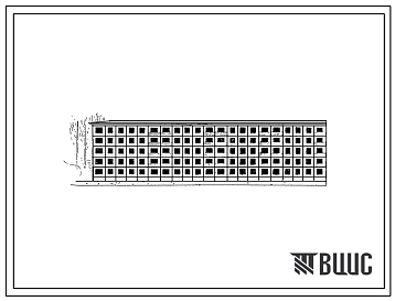 Фасады Типовой проект 1-464АС-19 Пятиэтажный восьмисекционный крупнопанельный жилой дом на 80 квартир с техническим подпольем.