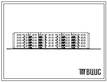 Фасады Типовой проект 114-114-14с 5-этажный 4-секционный 60-квартирный дом для строительства в районах с сейсмичностью 8 баллов.