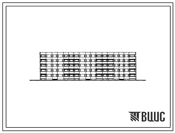 Фасады Типовой проект 111-133-5 Пятиэтажный трехсекционный 45 квартирный жилой дом.