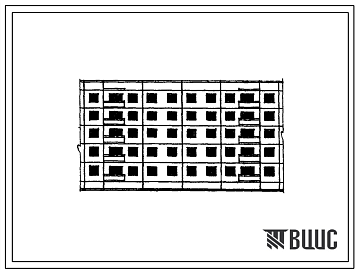Фасады Типовой проект 83-010/1 Пятиэтажная блок-секция рядовая с торцовым окончанием на 30 квартир (однокомнатных 1А-2, 1Б-10; двухкомнатных 2Б-18).