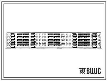 Фасады Типовой проект 114-85-1 5-этажный 6-секционный 80-квартирный 1Б.2Б.3Б.4Б (однокомнатных-20, двухкомнатных-26, трехкомнатных-24, четырехкомнатных-10) со стенами из кирпича. Для строительства в 1В, 2В, 2Б климатических подрайонах.