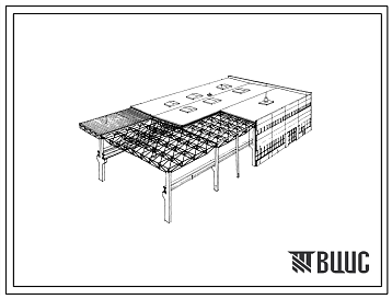 Фасады Типовой проект 400-0-3 Унифицированные одноэтажные промышленные здания (секции) смешанной конструкции. Выпуск 2 Конструктивные и архитектурно-планировочные решения со стропильными фермами из трубчатых профилей. Материалы для проектирования.