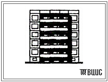Фасады Типовой проект 121-076/1 Пятиэтажная блок-секция рядовая с торцевыми окончаниями на 15 квартир (однокомнатных 1Б-5, двухкомнатных 2Б-5, трехкомнатных 3Б-5). Для строительства во 2 климатическом районе Эстонской ССР