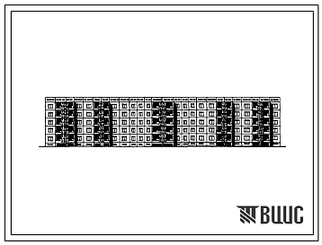 Фасады Типовой проект 111-105-46с/1 Пятиэтажный шестисекционный дом на 70 квартир (однокомнатных 1Б-20, двухкомнатных 2Б-20, трехкомнатных 3Б-20, четырехкомнатных 4Б-10). Для строительства в 4 климатическом районе Казахской ССР сейсмичностью 7 и 8 баллов