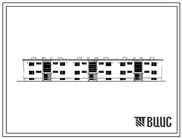 Фасады Типовой проект 114-22-37 Двенадцатиквартирный секционный жилой дом с двух-, трехкомнатными квартирами.