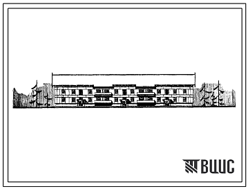 Фасады Типовой проект 113-24-82 Двухэтажный трехсекционный жилой дом на 16 квартир (однокомнатных 1Б — 4, двухкомнатных 2Б — 4, трехкомнатных 3А — 2, 3Б — 4, четырехкомнатных 4Б — 2). Для строительства во II и III климатических районах.