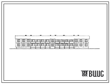 Фасады Типовой проект 48-021с/1 Двухэтажная трехсекционная 12-квартирная блок-секция (трехкомнатных 3А — 4, 3Б — 2, четырехкомнатных 4А — 2, 4Б — 4). Для строительства во IIВ, IIIВ климатических подрайонах Казахской ССР сейсмичностью 8 и 9 баллов.
