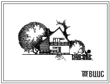 Фасады Типовой проект 184-24-52 Одноэтажный четырехкомнатный жилой дом с мансардой для строительства в северных и центральных районах УССР