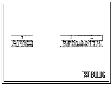 Фасады Типовой проект 191-115-89 Надворные и хозяйственные постройки панельной и каркасной конструкции для поселков промышленных предприятий (развитое подсобное хозяйство).