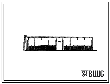 Фасады Типовой проект 709-119с Склад хлопка-сырца емкостью 800 т