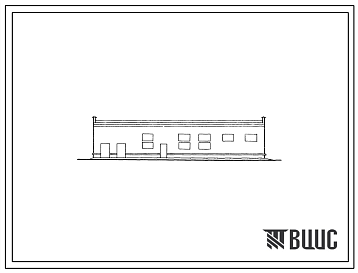 Фасады Типовой проект 705-2-19 Склад ядохимикатов и селитры емкостью 370 т для колхозов и совхозов