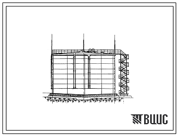 Фасады Типовой проект 704-4-6 Стальной вертикальный резервуар для спирта емкостью 3000м3, собираемый методом рулонирования.