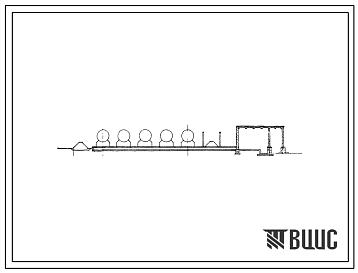 Фасады Типовой проект 704-3-14 Наземный склад масел емкостью 100м3.