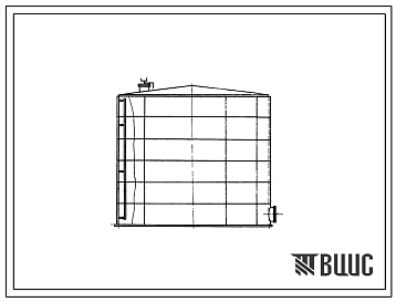 Фасады Типовой проект 705-4-29 Стальной вертикальный надземный цилиндрический резервуар для неагрессивных химпродуктов емкостью 700м3.