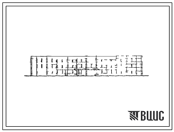Фасады Типовой проект 232-2-33 Универсальный учебный корпус техникумов и профтехучилищ на 720 учащихся, для строительства в 1В климатическом подрайоне, 2 и 3 климатических районах (в конструкциях серии ИИ-04)