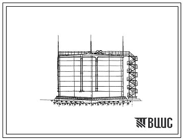 Фасады Типовой проект 704-4-6 Стальной вертикальный резервуар для спирта емкостью 3000м3, собираемый методом рулонирования.