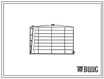 Фасады Типовой проект 705-4-37 Стальной вертикальный надземный цилиндрический резервуар для агрессивных химпродуктов емкостью 3000м3.