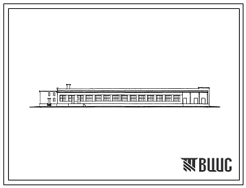 Фасады Типовой проект 701-4-22 Производственный холодильник емкостью 1200т для охлаждения, замораживания и хранения фруктов и овощей.