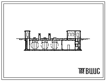 Фасады Типовой проект 704-3-17 Склад масел подземного резервуарного хранения емкостью 300м3.