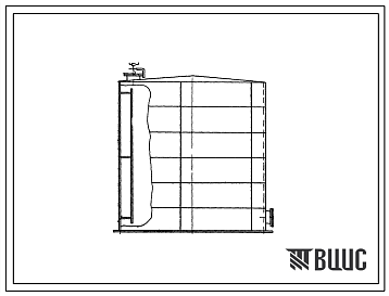 Фасады Типовой проект 705-4-70 Стальной вертикальный резервуар для неагрессивных химических продуктов емкостью 500 м?.