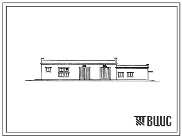 Фасады Типовой проект 705-2-24 Склад селитры и ядохимикатов емкостью 185 т.