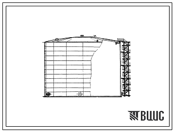 Фасады Типовой проект 701-1-22с Стальной резервуар для хранения сахарного сиропа и мелассы емкостью 10000 м?.