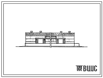 Фасады Типовой проект 704-1-134 Хранилище нефтепродуктов в таре на 500, 750, 1000, 1250 бочек
