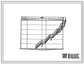 Фасады Типовой проект 704-1-87 Стальной наземный вертикальный резервуар для нефтепродуктов емкостью 1000м3 с гладким с внутренней стороны покрытием.