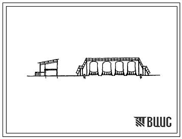 Фасады Типовой проект 705-9-10.86 Прирельсовый склад жидких консервантов кормов вместимостью 400 т резервуарного типа
