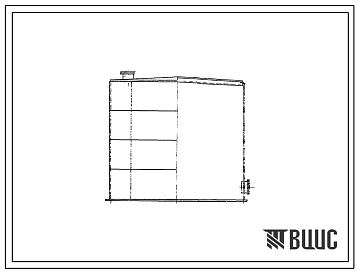 Фасады Типовой проект 705-6-4с.83 Резервуар вертикальный для неагрессивных химических продуктов емкостью 200 м3