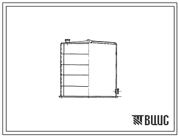 Фасады Типовой проект 705-6-5с.83 Резервуар вертикальный для неагрессивных химических продуктов емкостью 320 м3