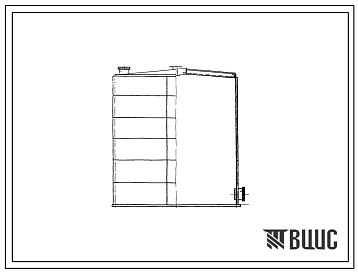 Фасады Типовой проект 705-6-6с.83 Резервуар вертикальный для неагрессивных химических продуктов емкостью 500 м3