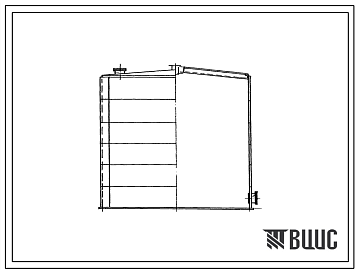 Фасады Типовой проект 705-6-7с.83 Резервуар вертикальный для неагрессивных химических продуктов емкостью 800 м3