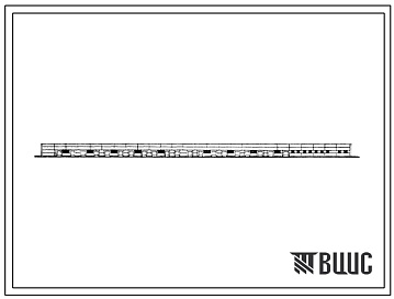 Фасады Типовой проект 801-387 Производственный корпус на 1200 коров.