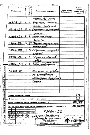 Состав фльбома. Типовой проект 406-9-72Альбом 2 Сушило барабанное двухходовое для песка, на мазуте (Н5504) Тепловой контроль и автоматика сушила (Н5505) Сметы № 17498, 17500