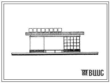 Фасады Типовой проект 503-77 Выпуск 7 Автопавильон на 20 человек, полузакрытый с пунктом ГАИ.