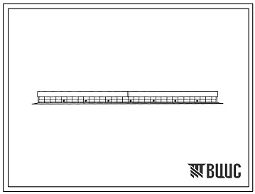 Фасады Типовой проект 805-2-40.84 Птичник на 3800 голов родительского стада уток (стены из асбестоцементных панелей).