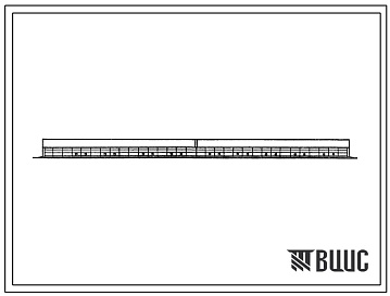 Фасады Типовой проект 805-3-3 Птичник для выращивания 54 тыс. бройлеров в клеточных батареях БКМ-3Б. Стены из асбестоцементных панелей